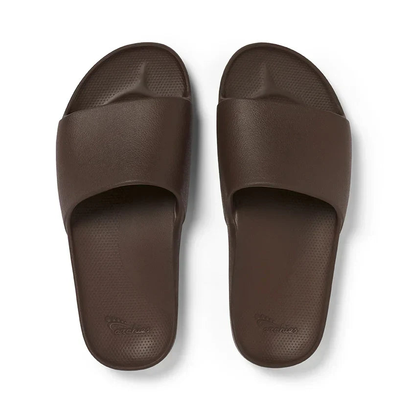 Brown Classic Arch Support Slides