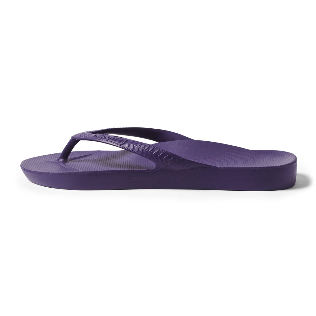 Arch Support Flip Flops - Classic - Acai Purple