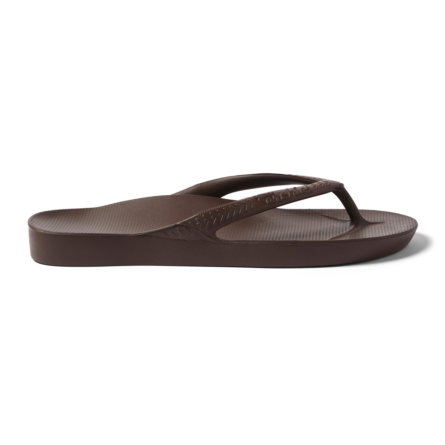 Classic Flip-Flops with Arch Support - Brown
