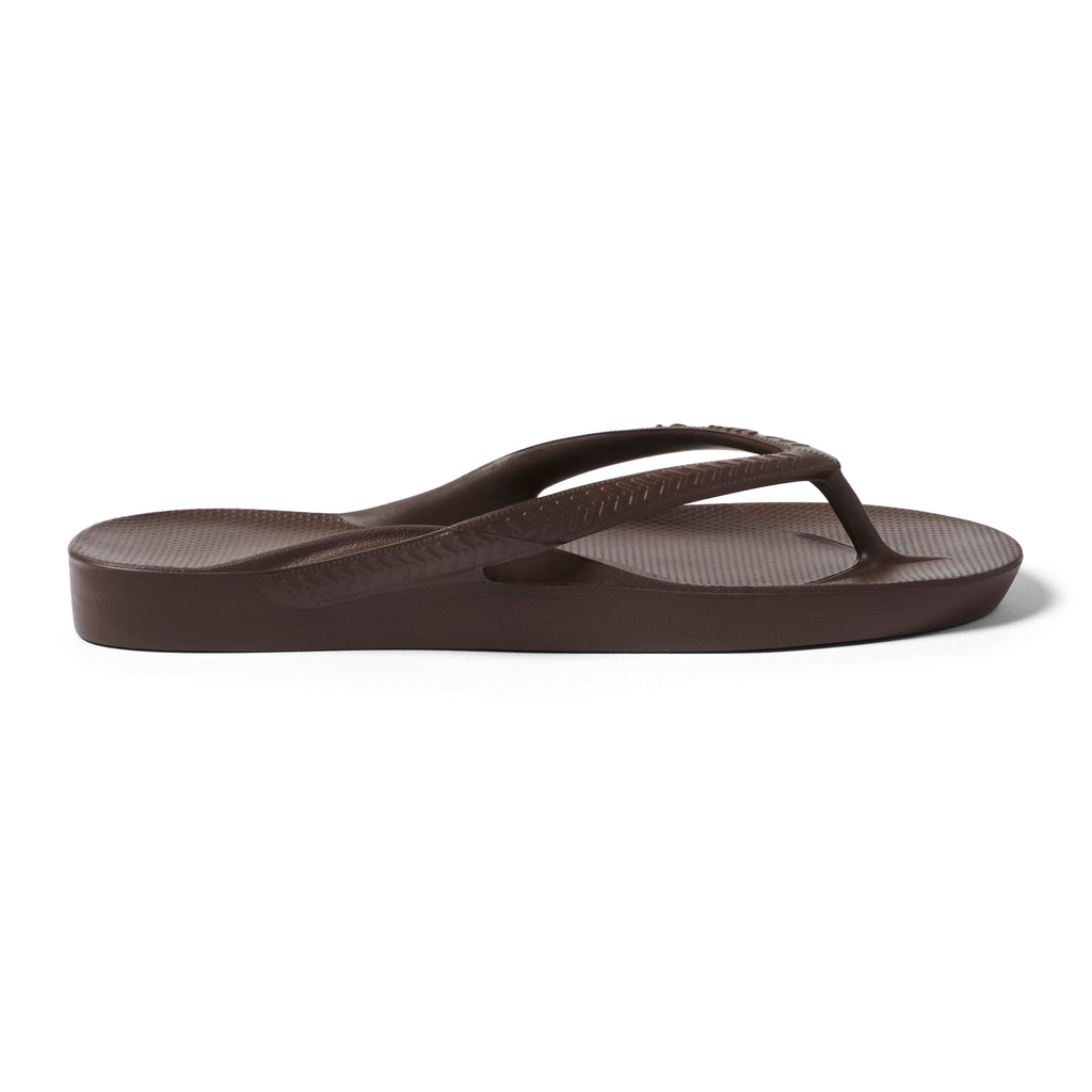 Arch Support Flip Flops - Classic - Brown
