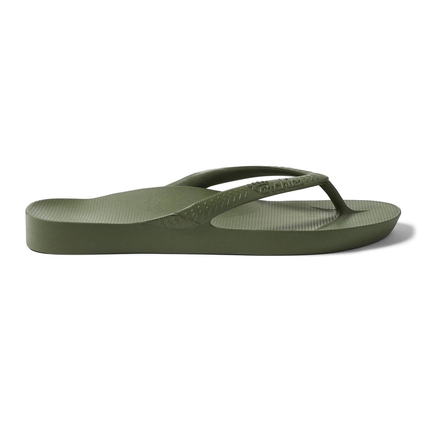 Classic Flip-Flops with Arch Support - Olive