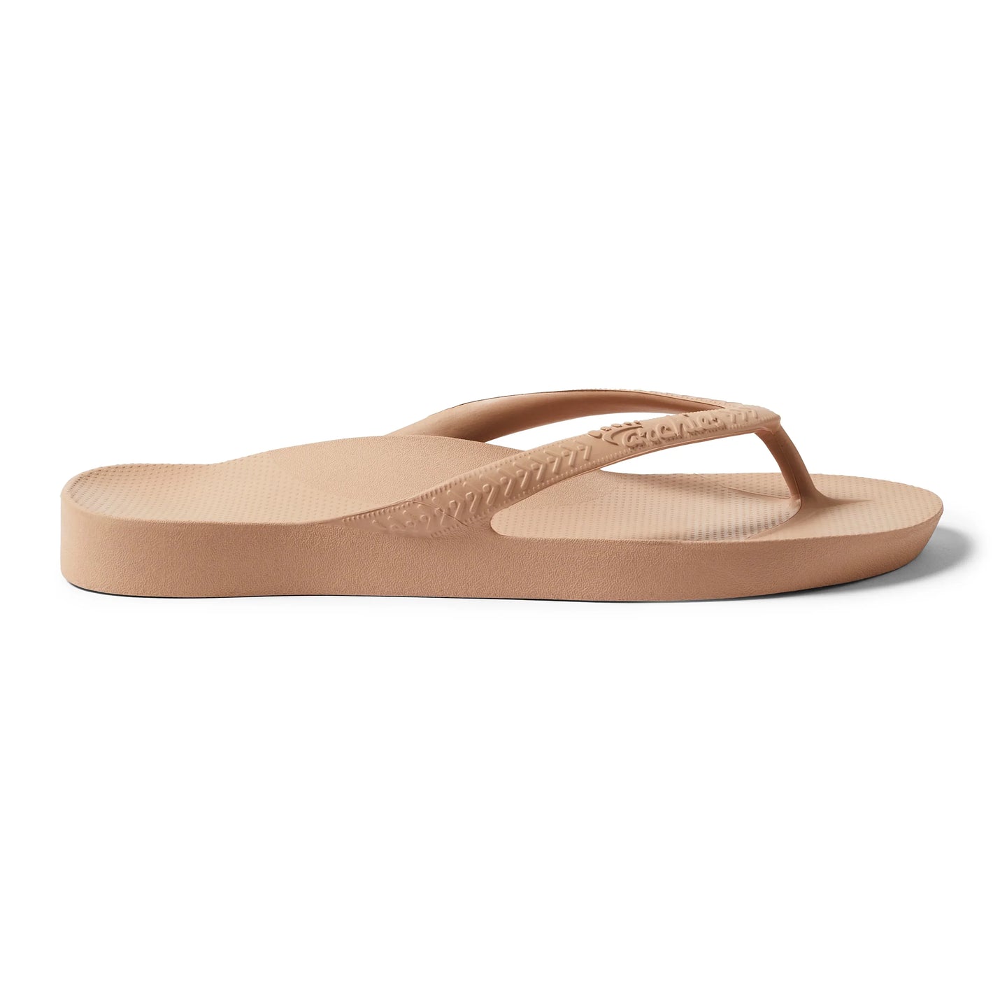 Classic Flip-Flops with Arch Support - Tan