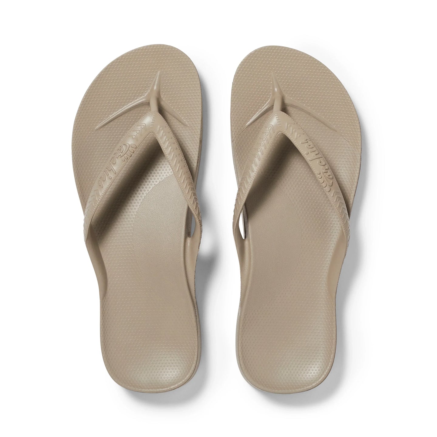 Taupe Classic Arch Support Flip-Flops