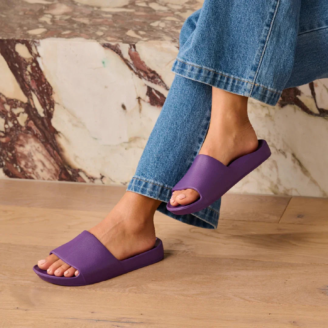 Arch Support Slides - Classic - Acai Purple