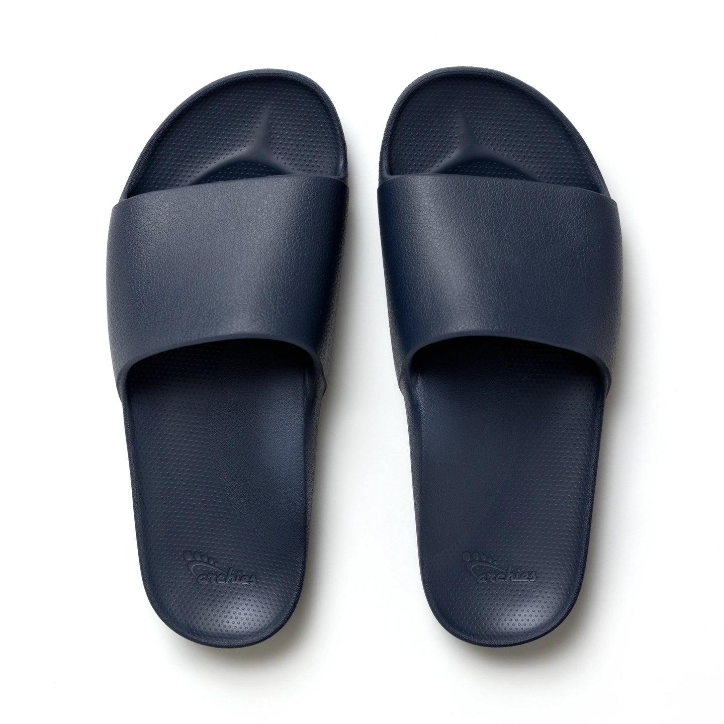 Navy Classic Arch Support Slides