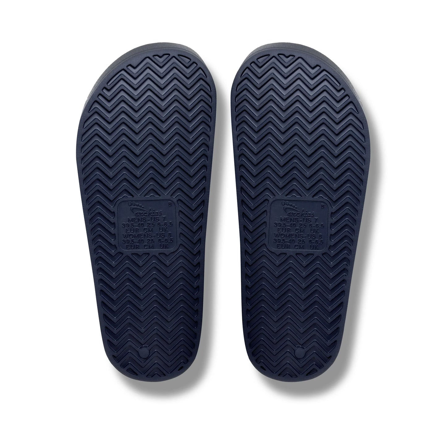 Classic Slides with Arch Support - Navy